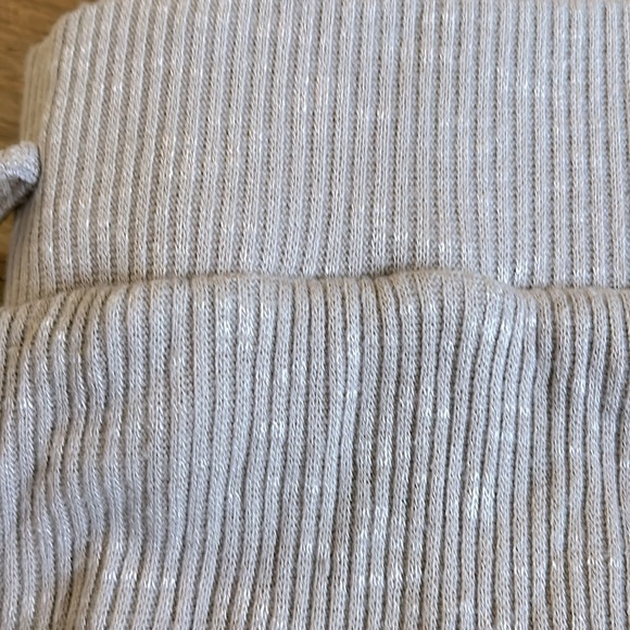 Lavender Rib Knit Streetwear Society Matching Set Cropped Hoodie and Leggings - Picture 12 of 12